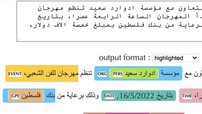 Wojood - Arabic NER featured image